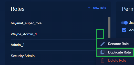 Duplicate Role