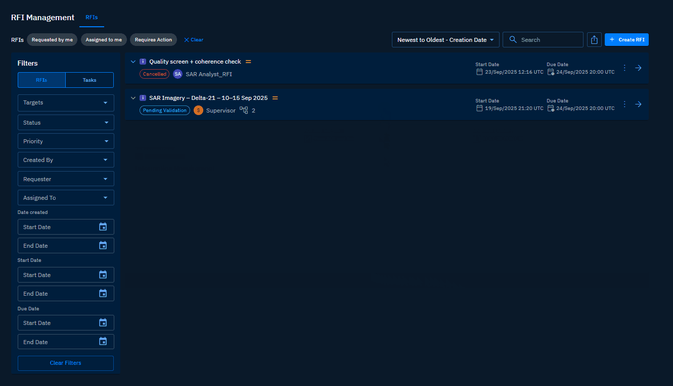 Viewing Tasks
