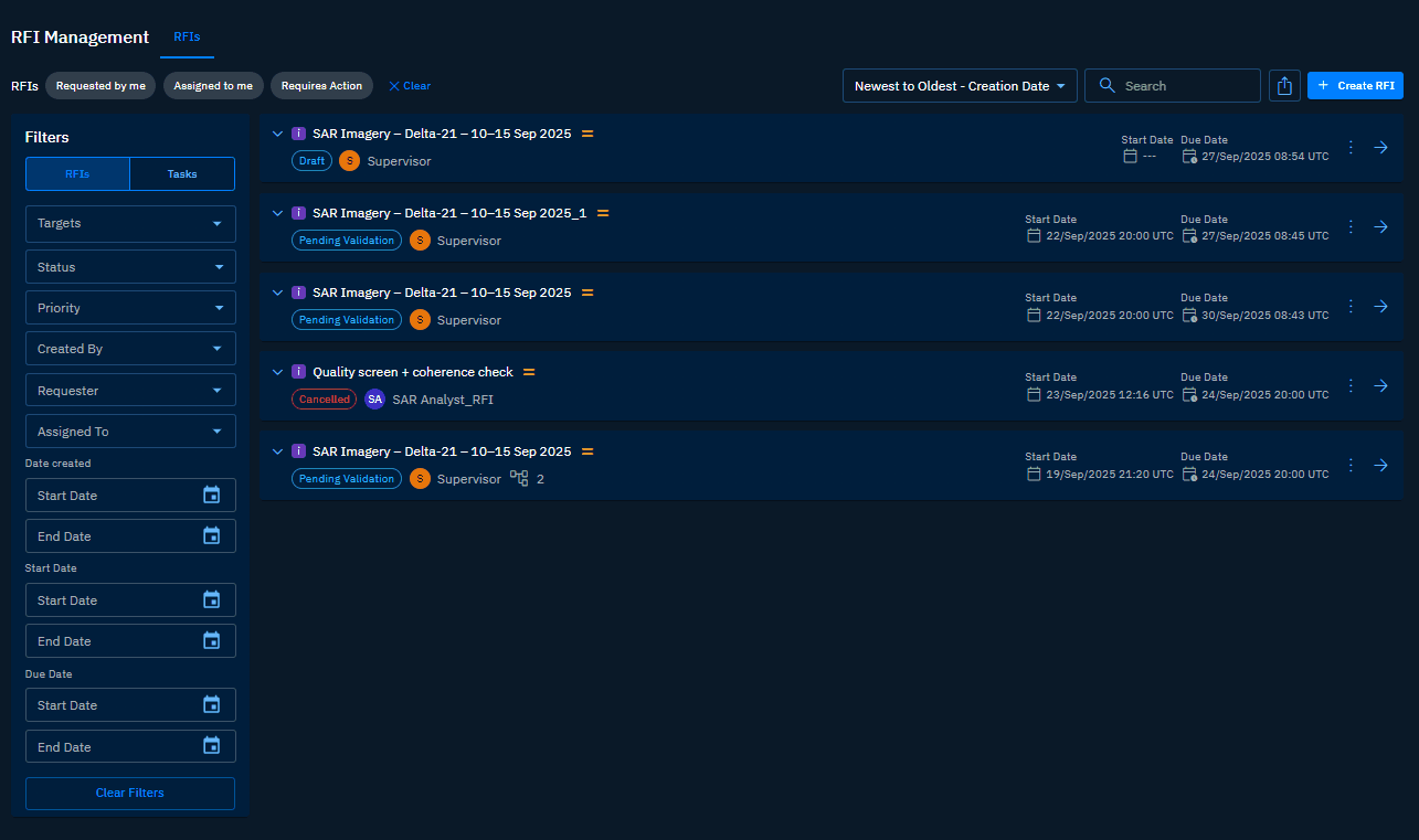 Viewing Tasks