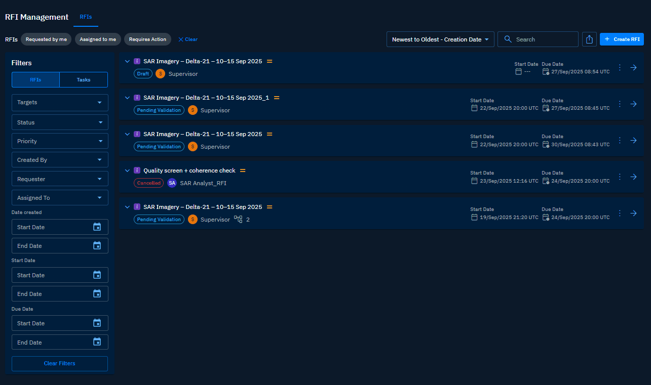 Viewing Tasks