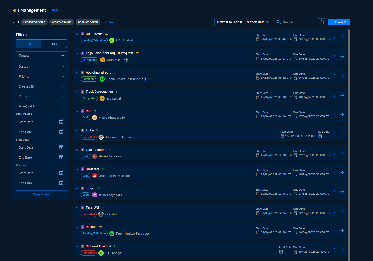 Viewing Tasks