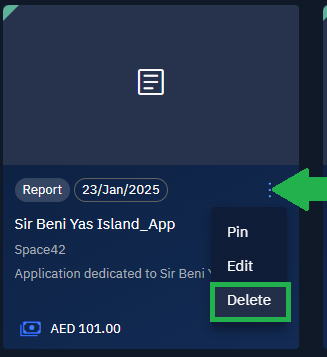 Deleting Items