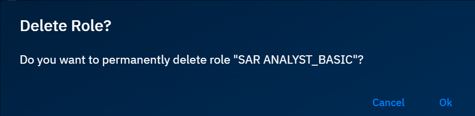 Deleting Role Permissions