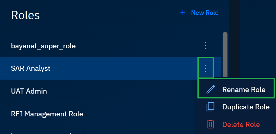 Renaming Role Permissions
