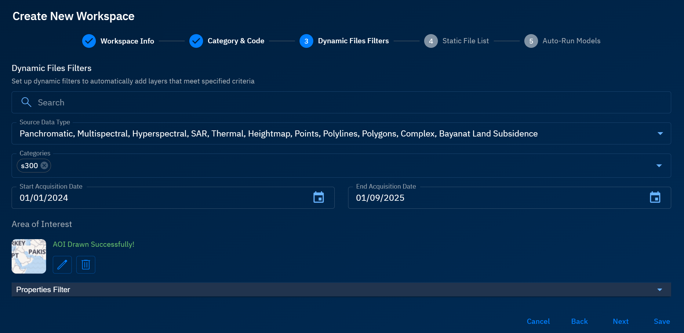 Accessing Workspaces