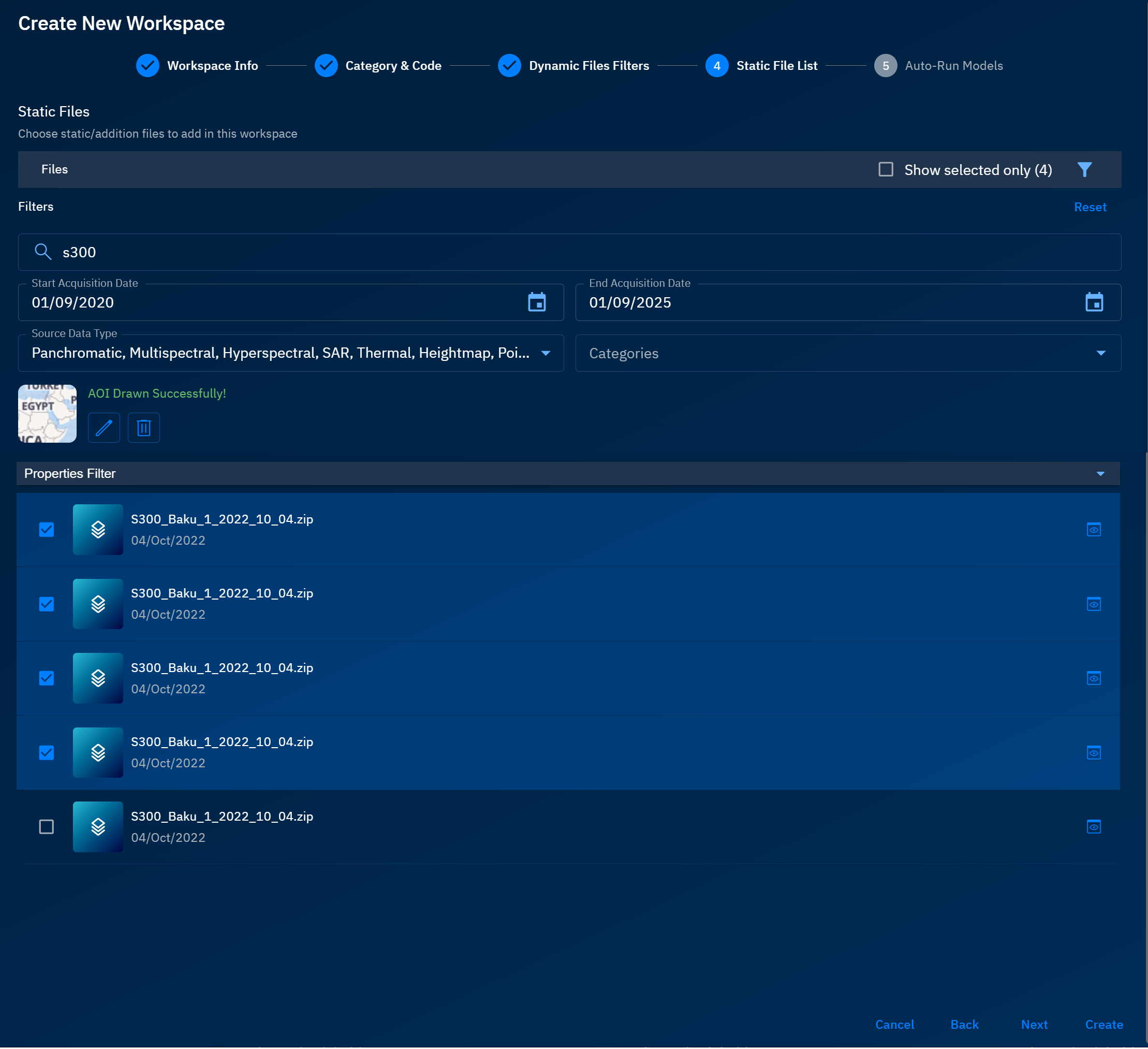 Accessing Workspaces